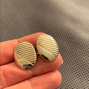 Vintage silver Hickok Cuff Links